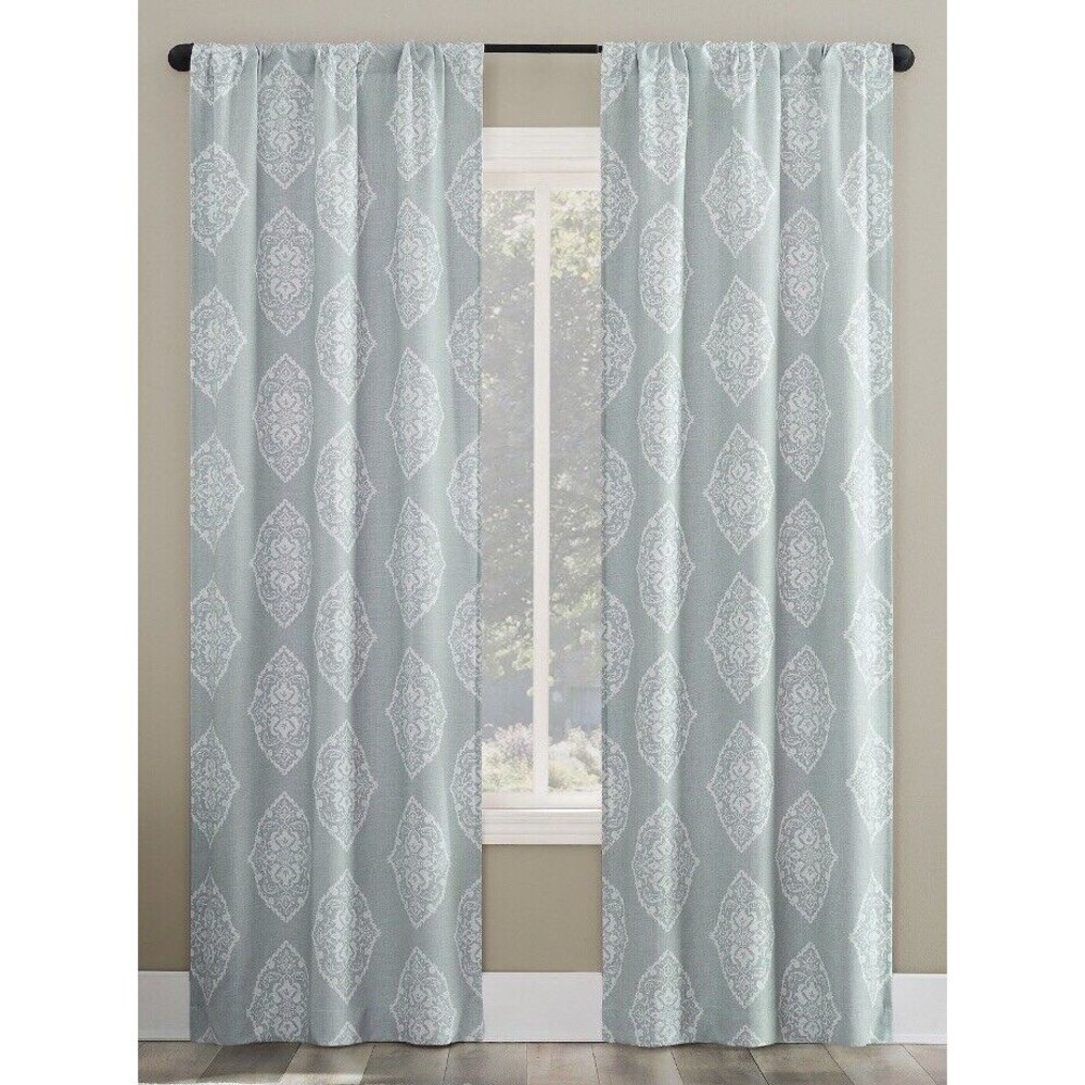 NEW CURTAIN The Big One Paisley Scroll Window Curtain Panel - Picture 3 of 16